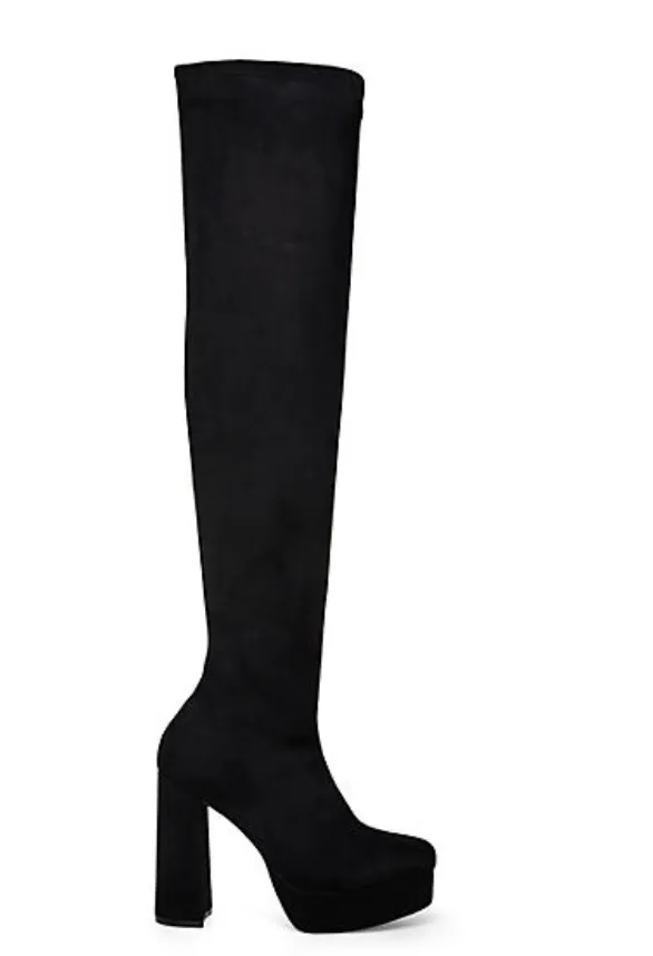Over Knee Platform Bootie