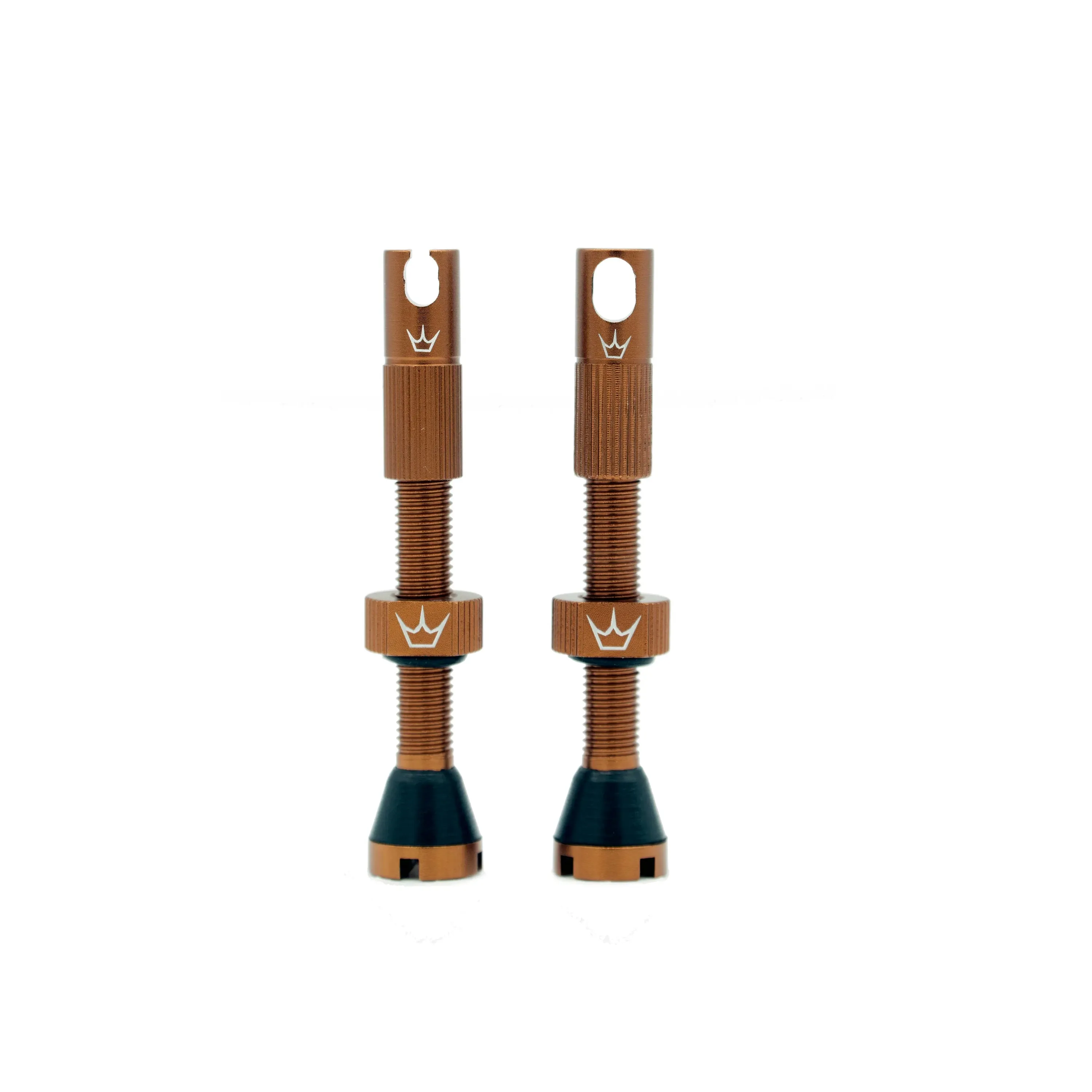 Peaty's x Chris King MK2 Tubeless Valves - Matte Bourbon