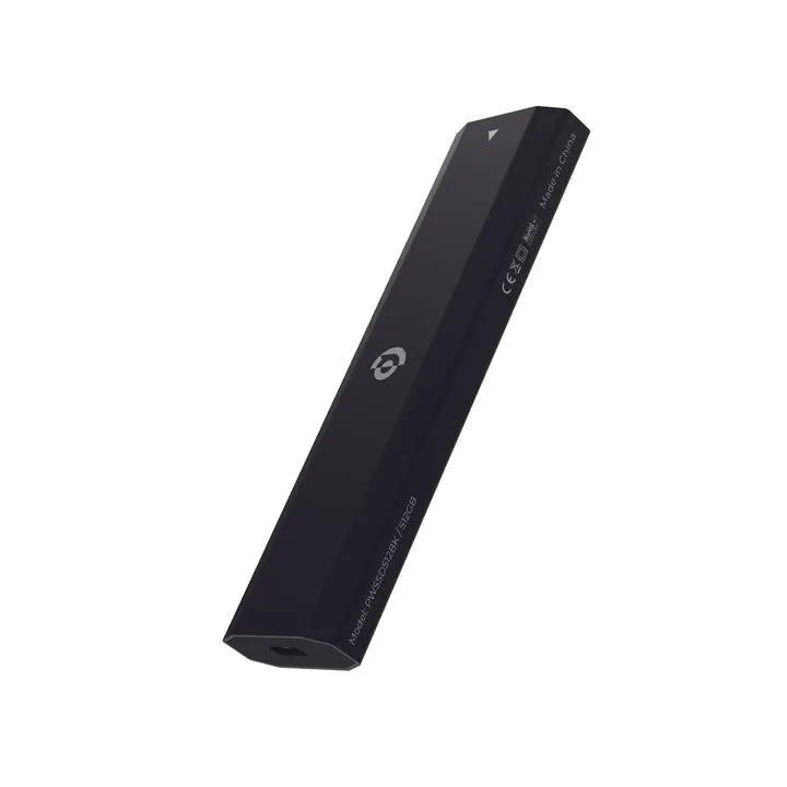 Powerology - Dual Protocol Portable SSD Drive with Extremely Fast Transmission Rate