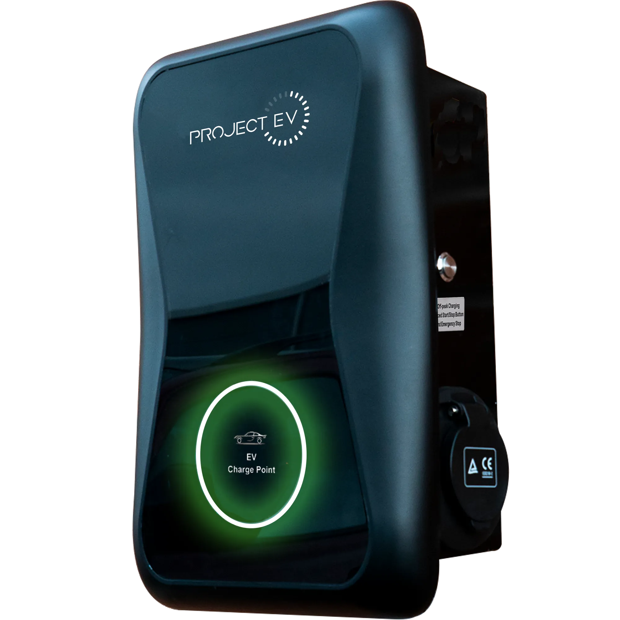 Project EV EVA-07S-SE 7.3kW Pro Earth Wall AC Electric Vehicle Charger Single Gun (32A Single Phase)