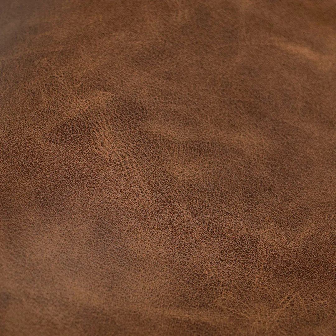 Rand Vegan Leather Bed AllModern Leg Color: Black Wood, Color: Classic Ocean Velvet Size: Full