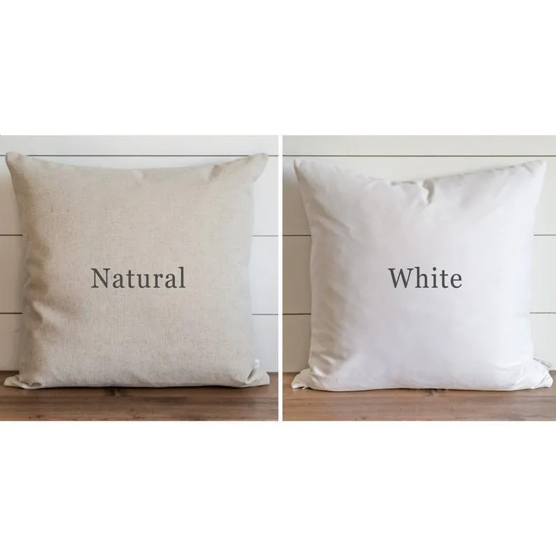 Red Watercolor Pumpkin Pillow Cover