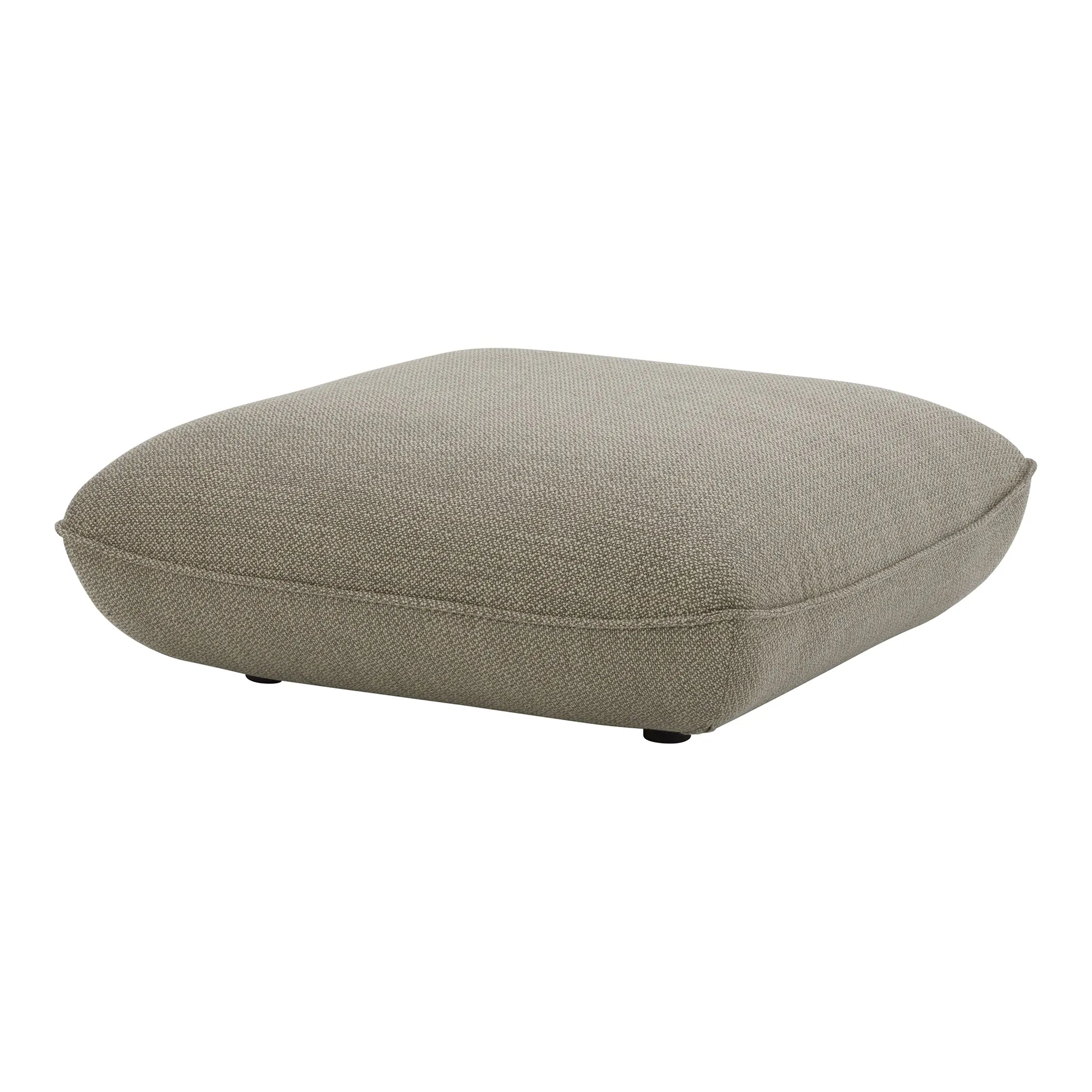 Retro-Futuristic Lounger with Speckled Upholstery