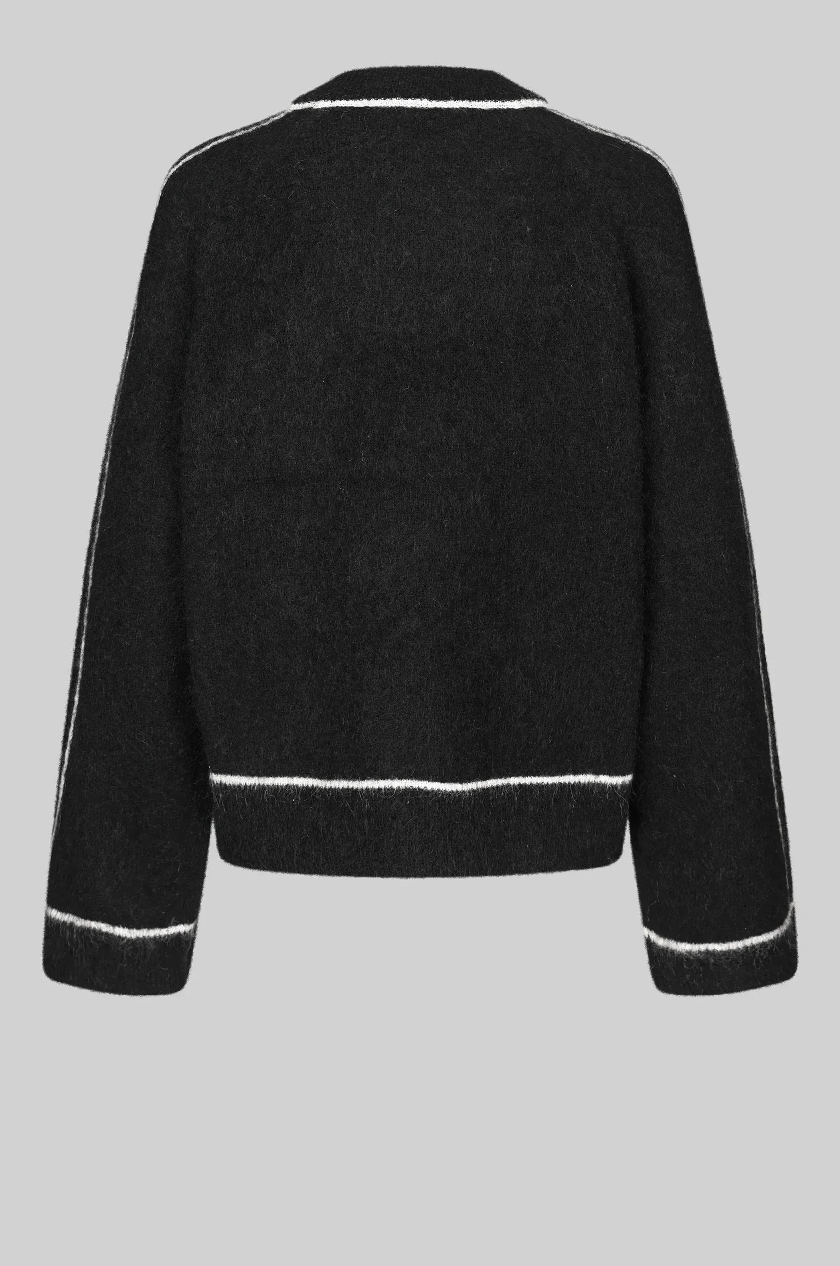 Rosemarie O Neck Knit - Black