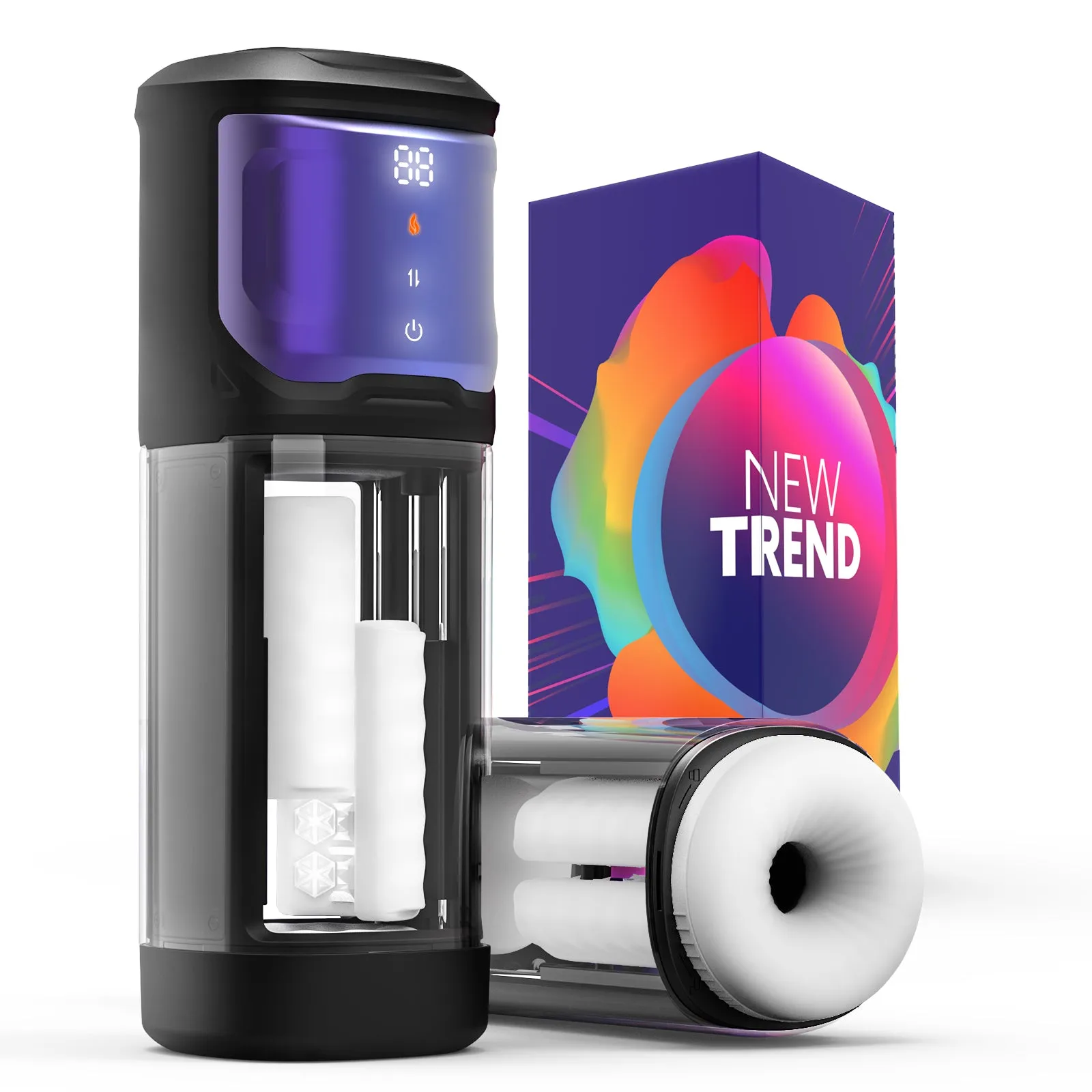 Rubbing Heating Male Masturbator Sex Toys for Men