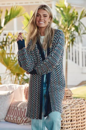 Rustic Knit - Navy