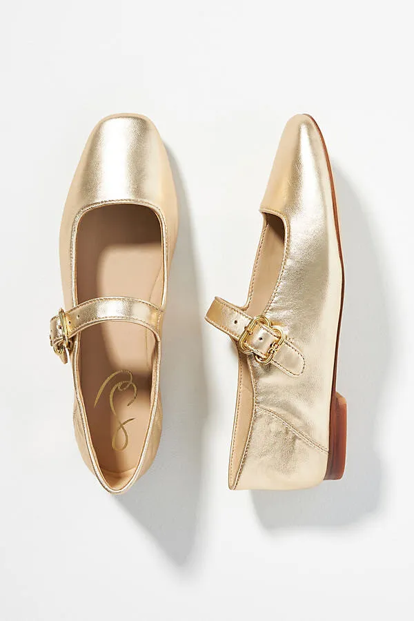 Sam Edelman Michaela Gold Leaf Flat