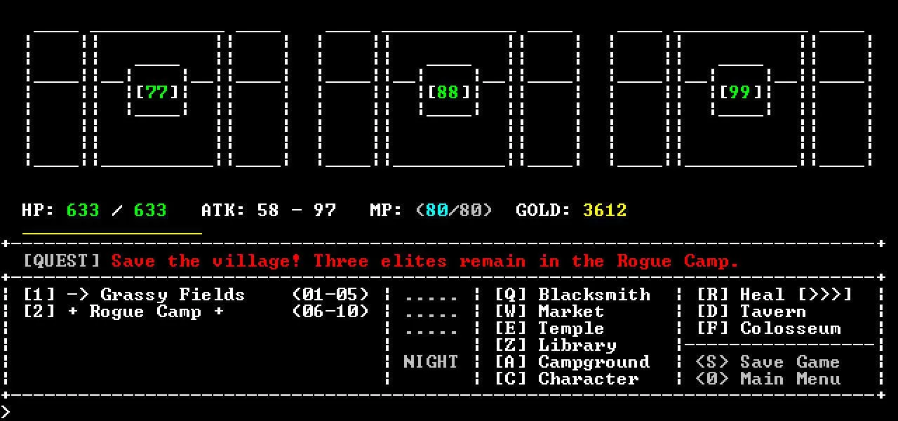 SanctuaryRPG: Black Edition (PC)