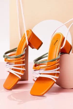 Sarah Tie-up Heels