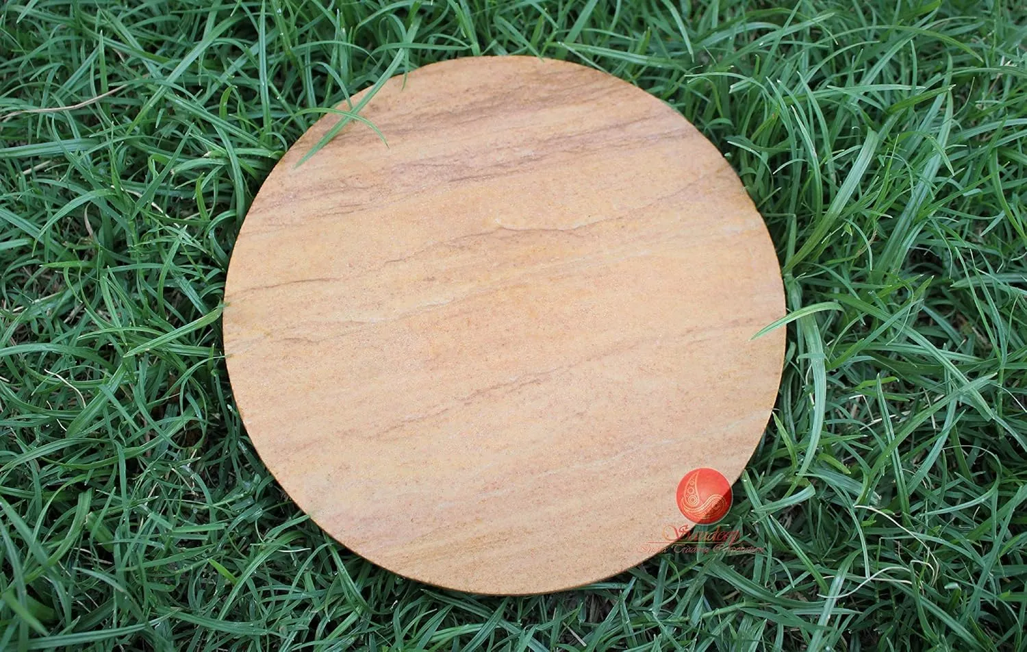 Saudeep India Trading Corporation Stone Board (15 x 15 x 3 cm, Brown)