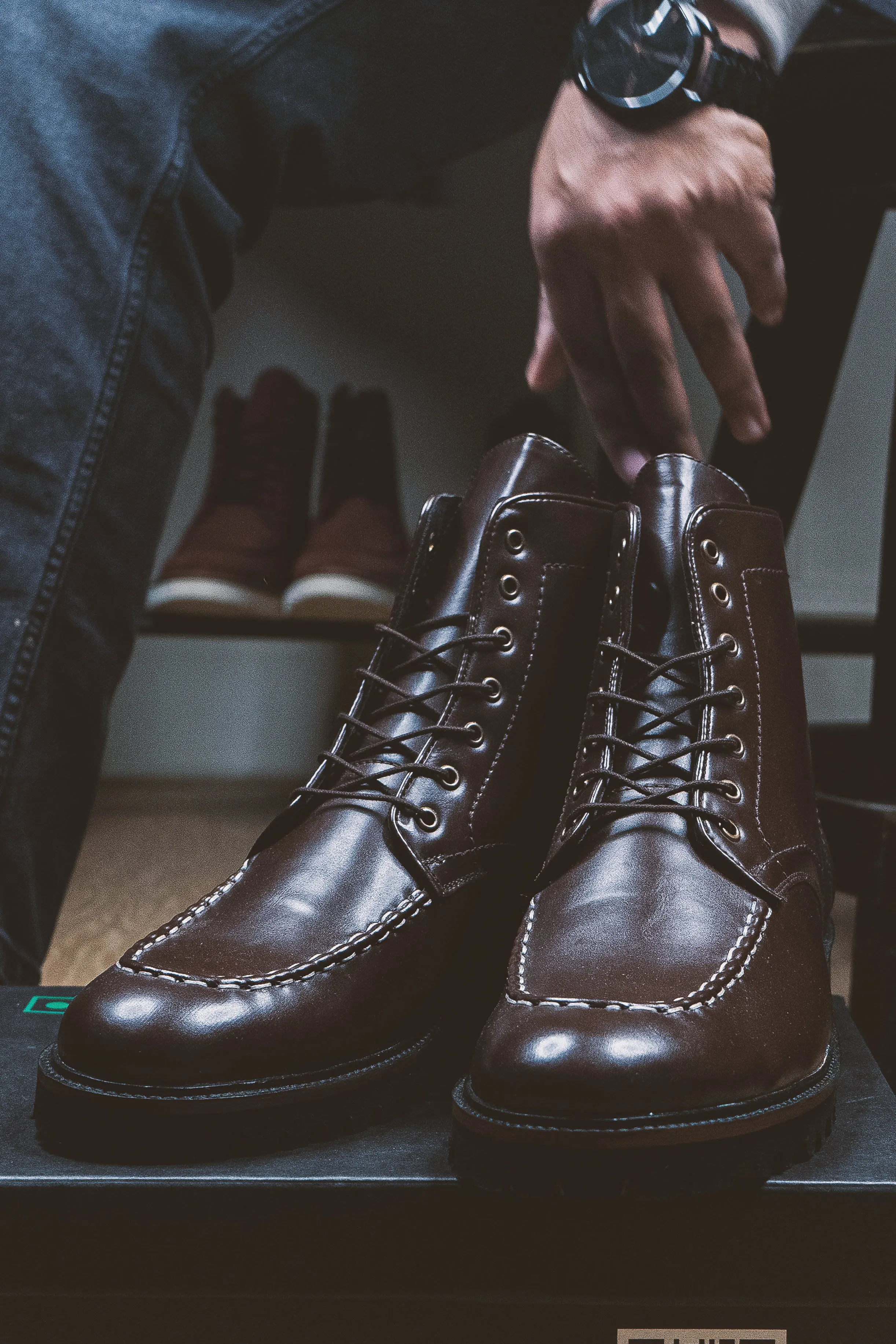 Sentinel Brown Boots
