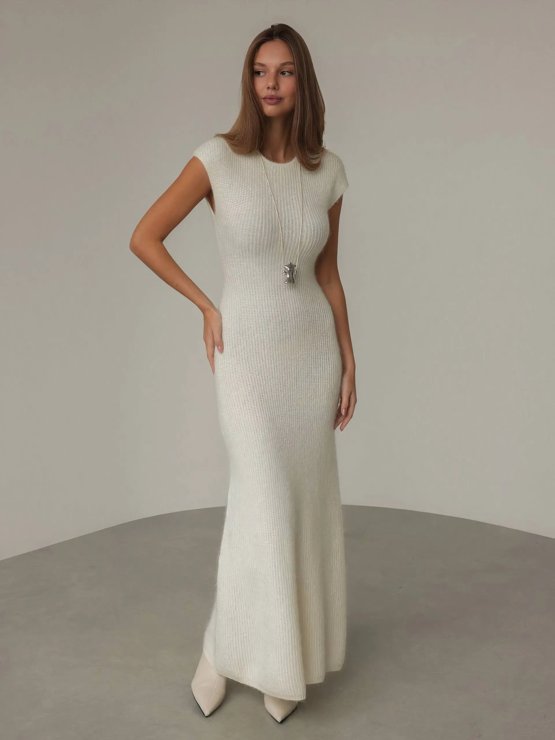 Serenity Knit Maxi Dress