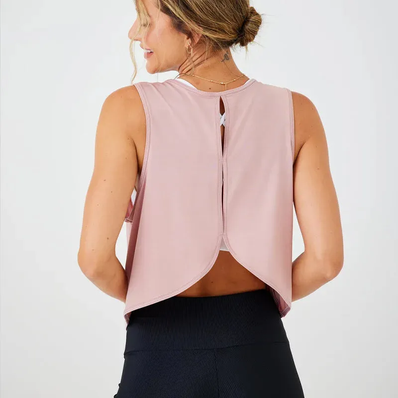 Sleek Sleeveless Yoga Tank