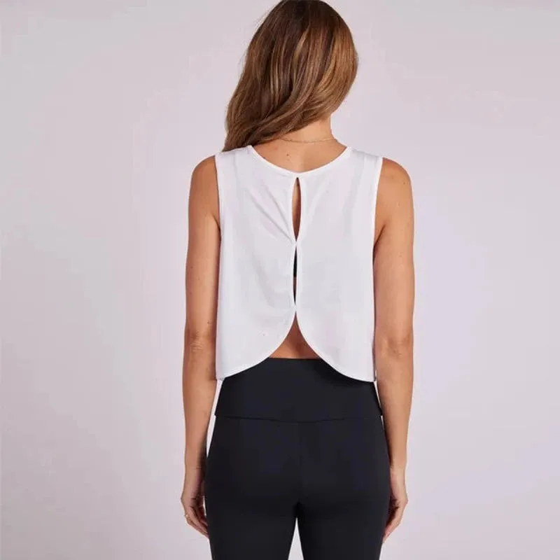 Sleek Sleeveless Yoga Tank