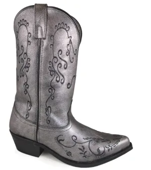 Smoky Mountain Ladies/Youth Boots 6955 Silver Harlow Western Boots