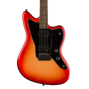 Squier Contemporary Active Jazzmaster® HH, Laurel Fingerboard, Black Pickguard, Sunset Metallic
