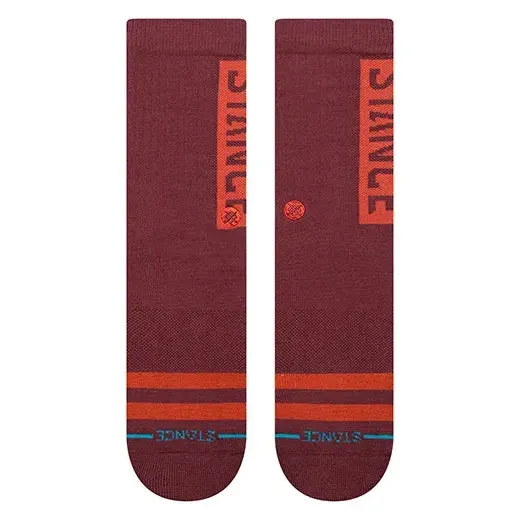 Stance Socks OG Crew Socks - Wine