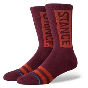 Stance Socks OG Crew Socks - Wine