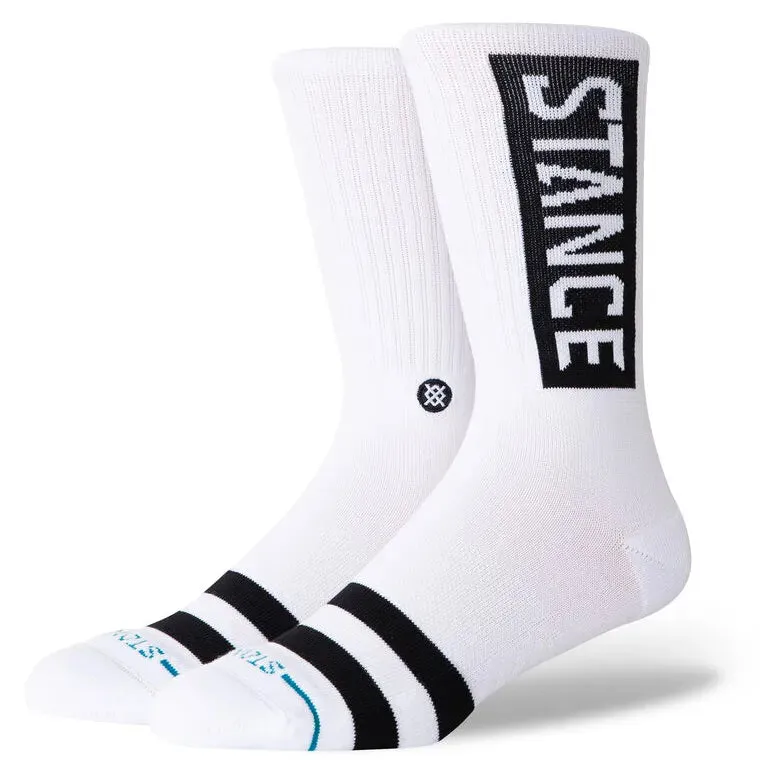 Stance Socks OG Crew - White