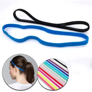 Stay Cool and Comfortable with Our Elastic Sweat Bands for Yoga, Running, and Fitness!