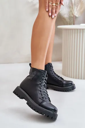 Stylish boots with a low upper