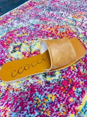 Tan Jewel Sandal