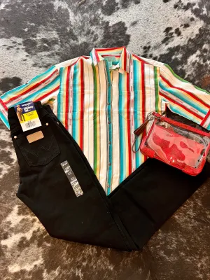 Tasha Polizzi Multi Colored Shirt