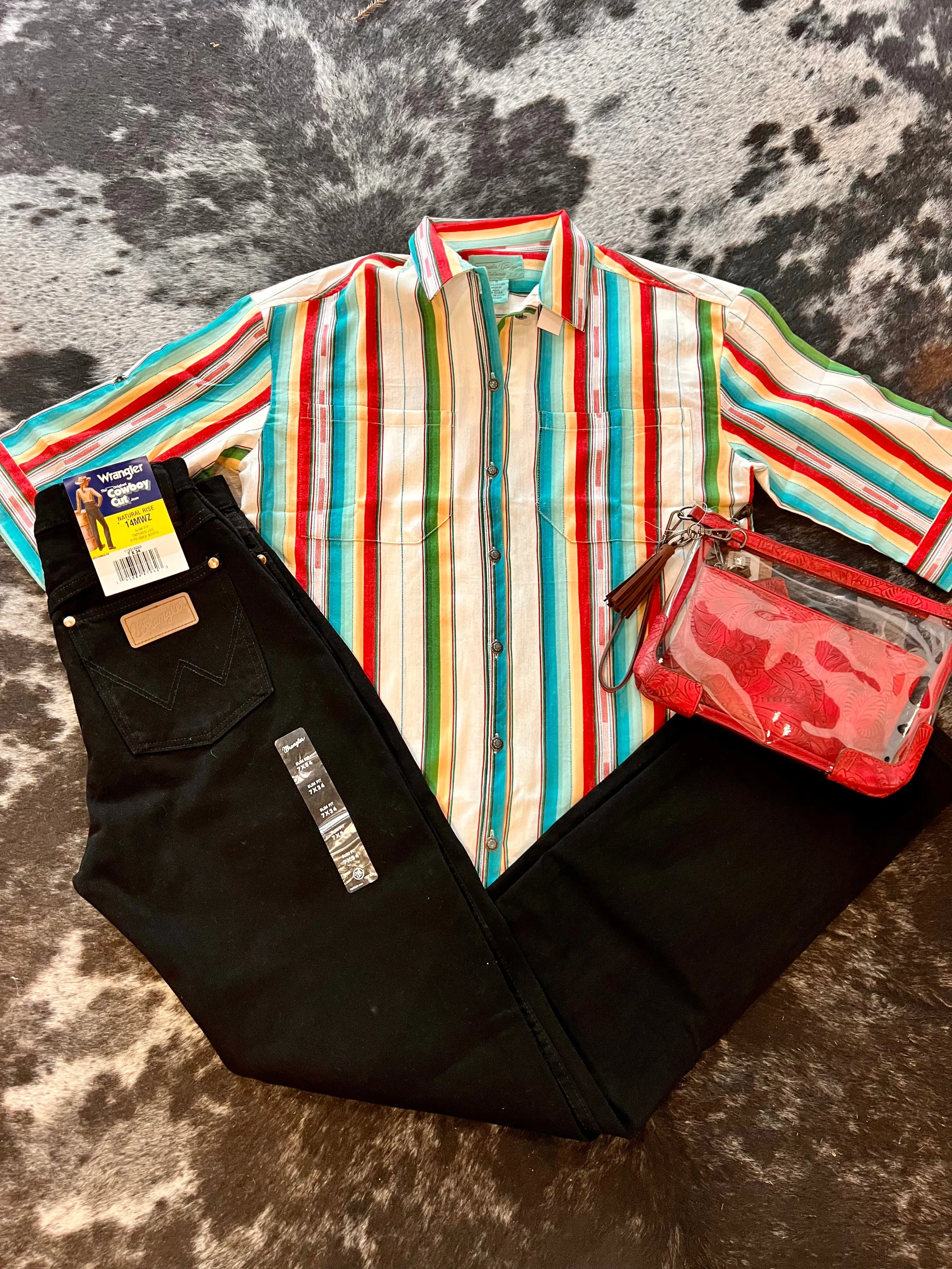 Tasha Polizzi Multi Colored Shirt