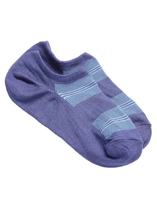 Texlon Men's Cotton Low Cut Loafer Socks (Free Size) (Multi-Coloured) (Pack Of 5 Pair)
