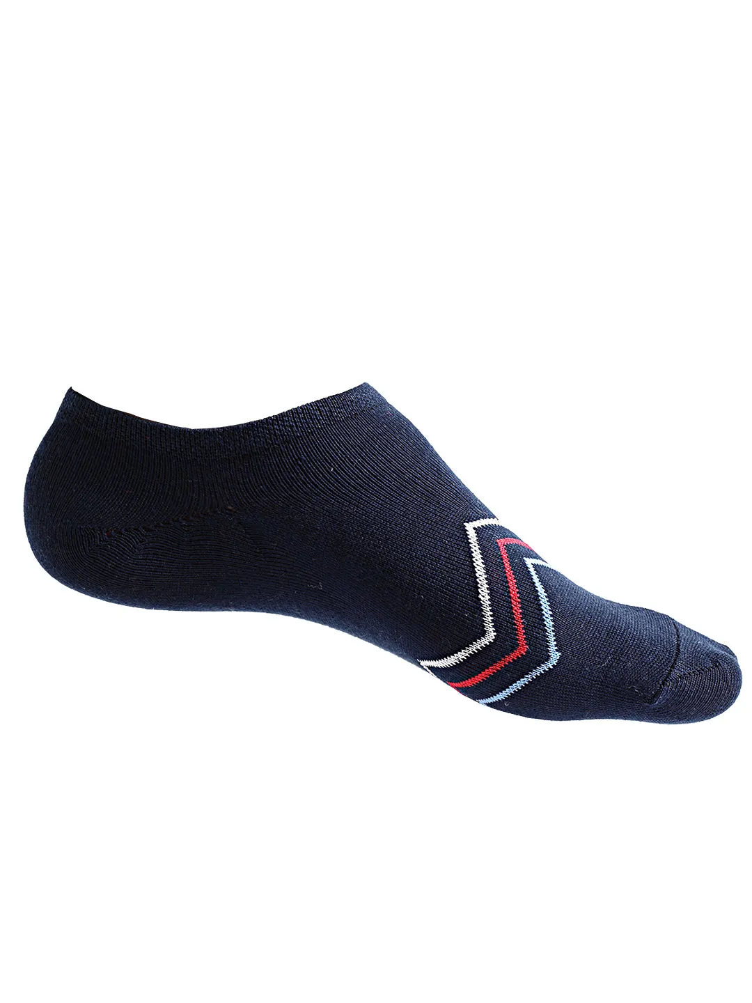 Texlon Men's Cotton Low Cut Loafer Socks (Free Size) (Multi-Coloured) - Pack Of 5