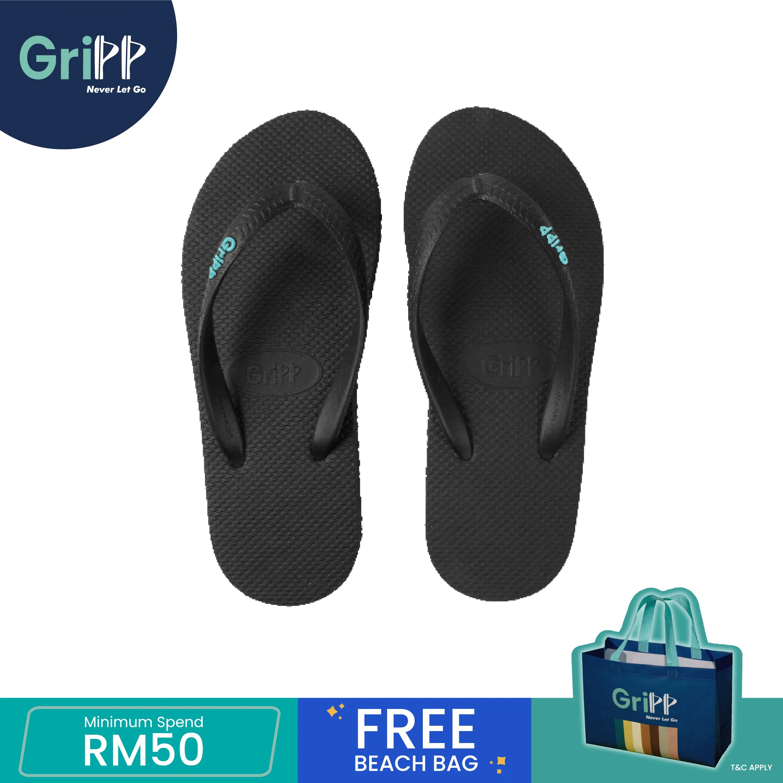 The Original GriPP Rubber Sandal for Unisex – Comfortable, Durable, and Stylish