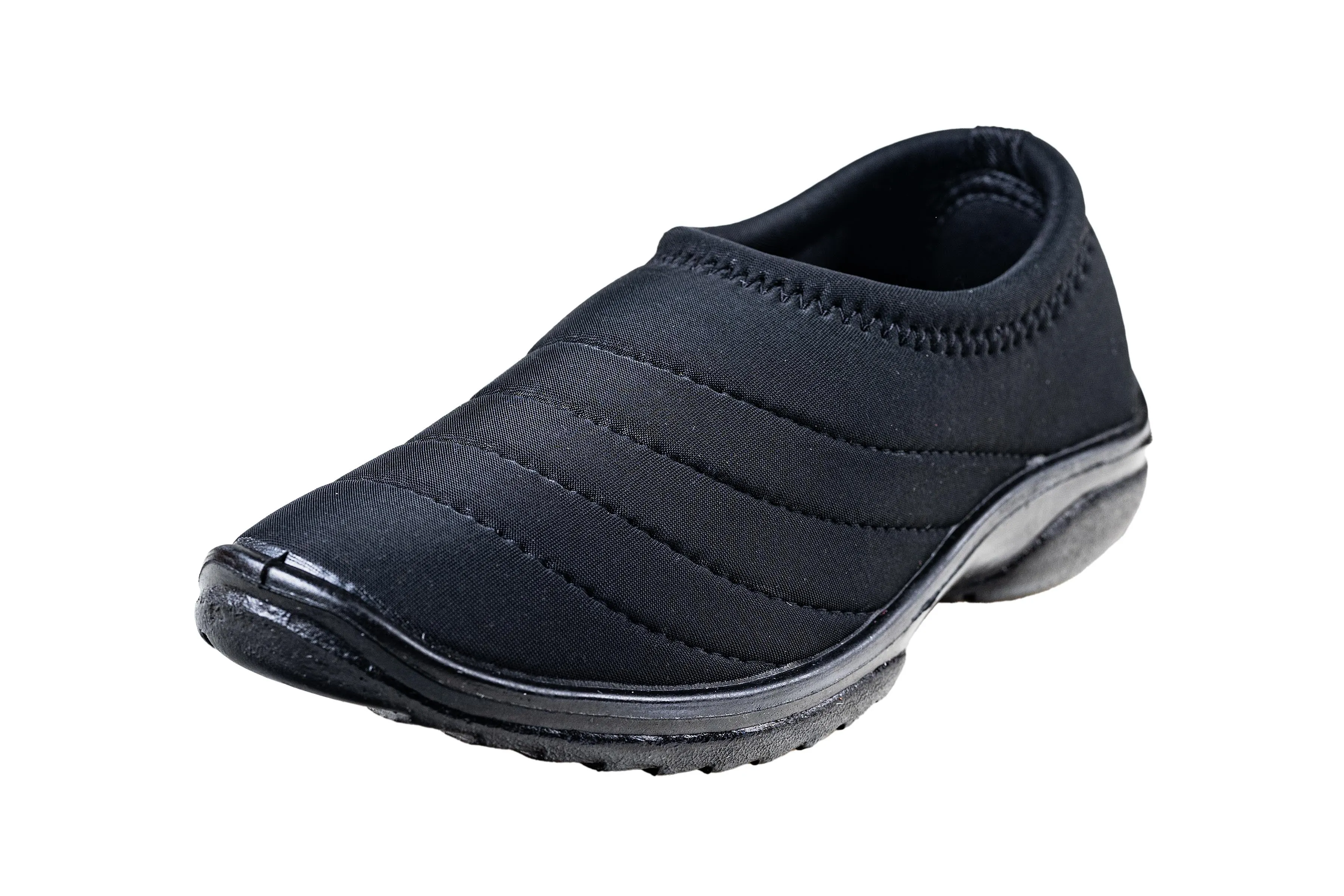 Titas Ladies Black Canvas Shoe