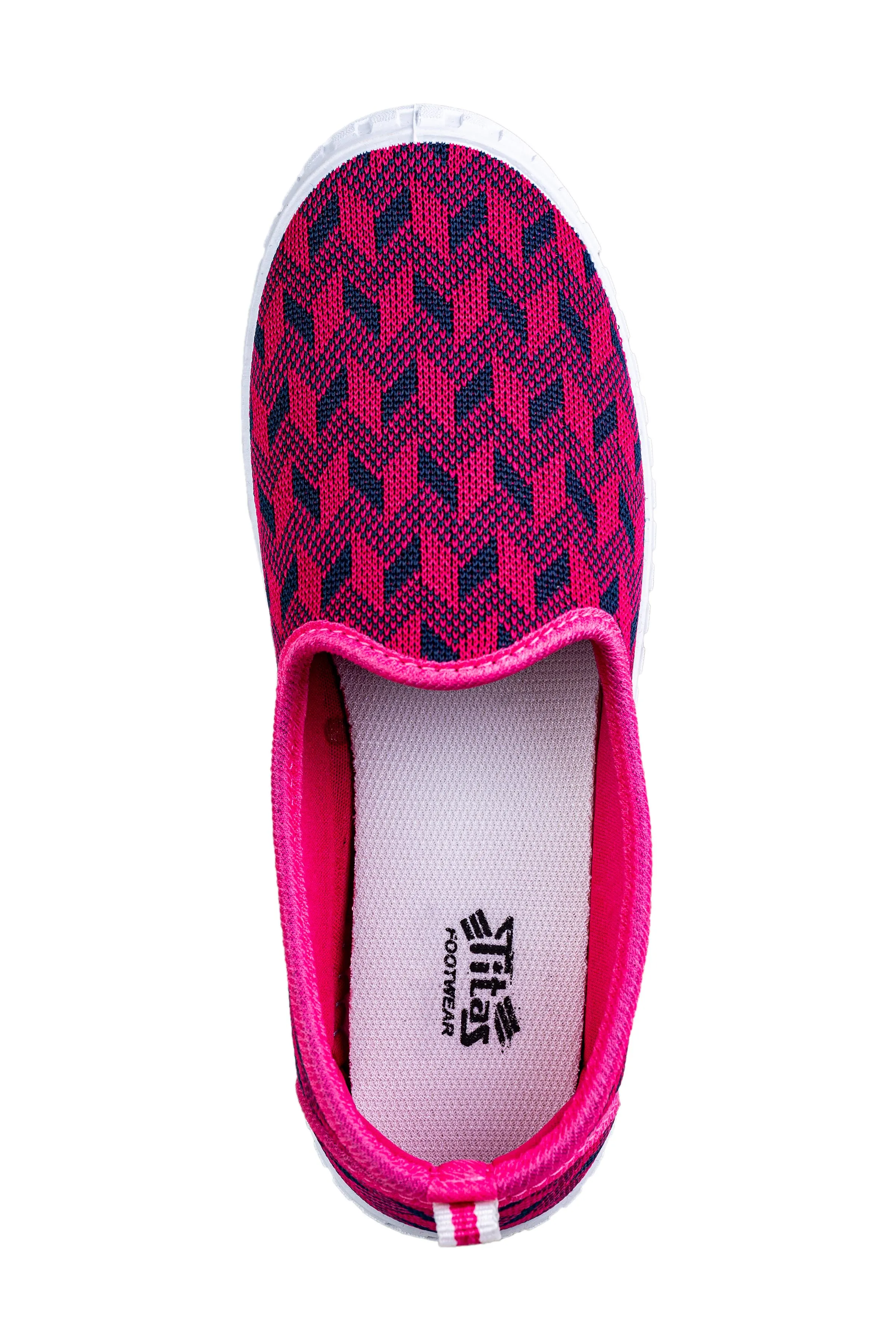 Titas Ladies Butterfly / Cherry Canvas Shoe