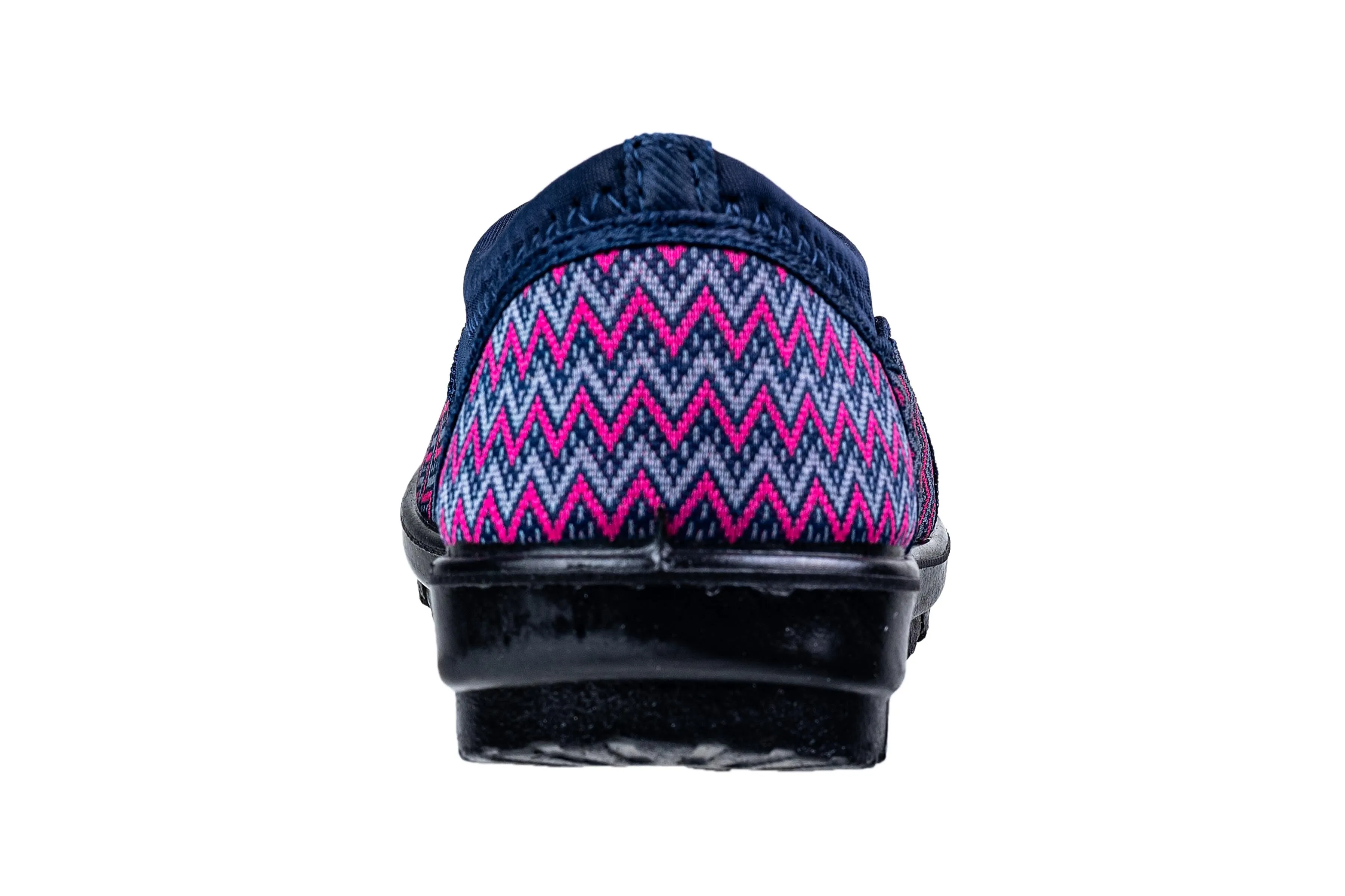 Titas Ladies Grey / Pink Canvas Shoe