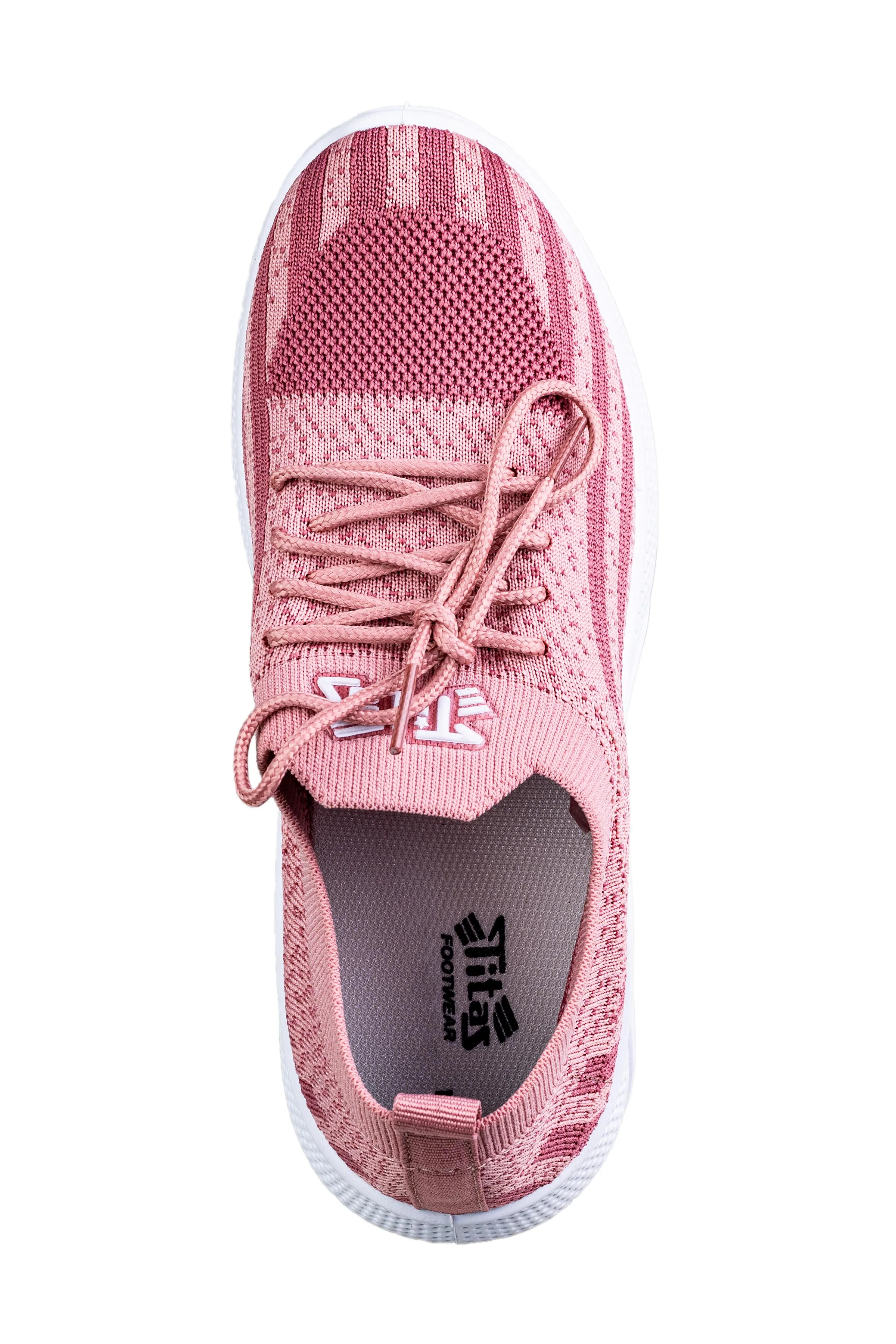 Titas Ladies Peach Canvas Shoe