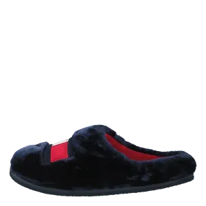 Tommy Womens Fur Slipper Rwb