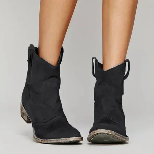 TRUDY – Vintage Ankle Boots