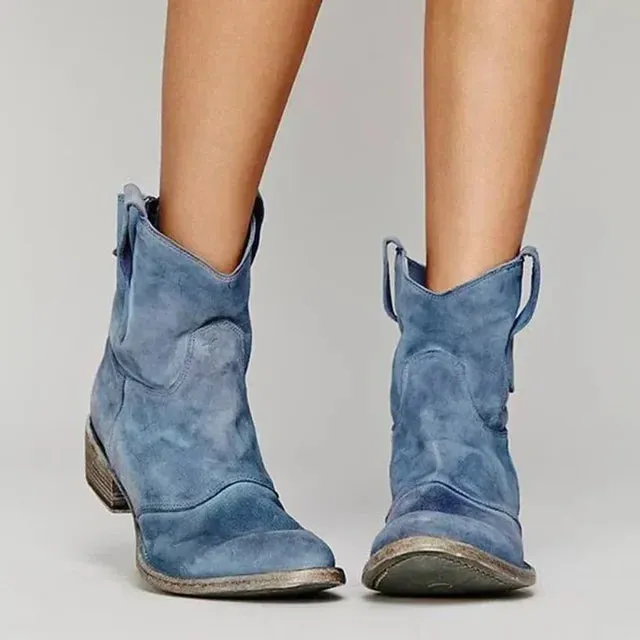 TRUDY – Vintage Ankle Boots