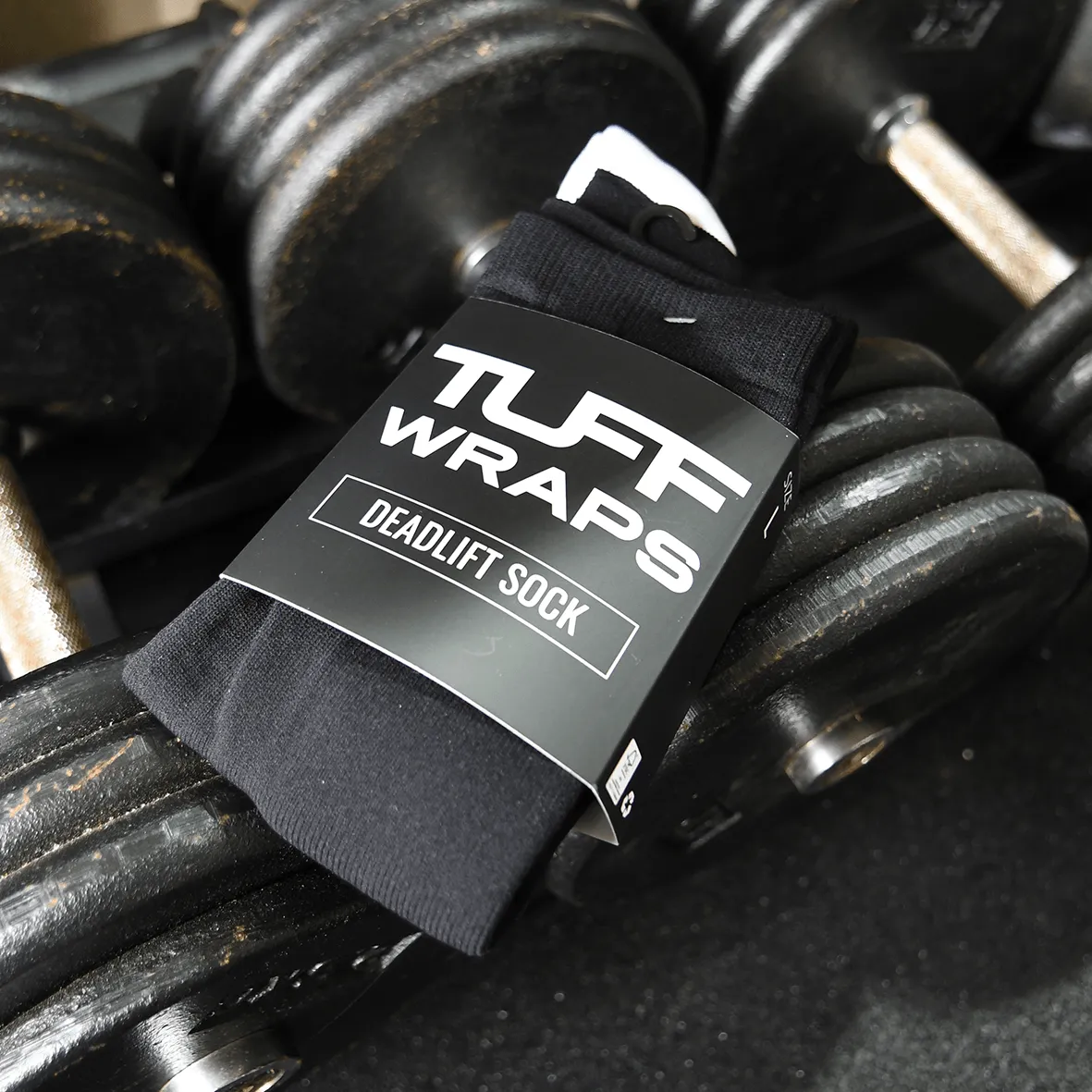 TUFF Deadlift Socks - Black