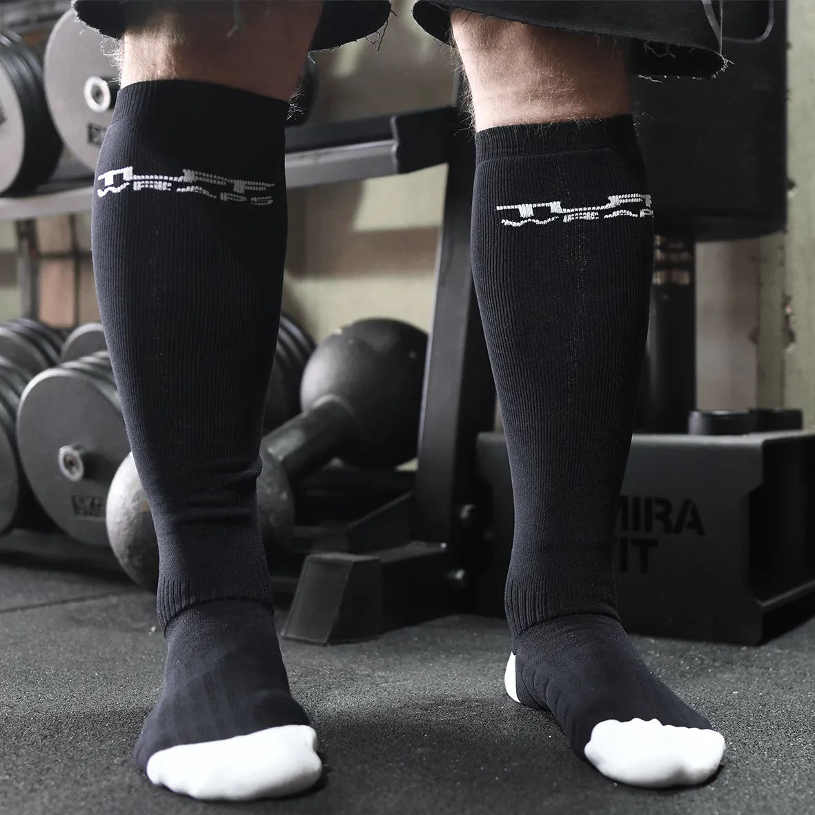 TUFF Deadlift Socks - Black