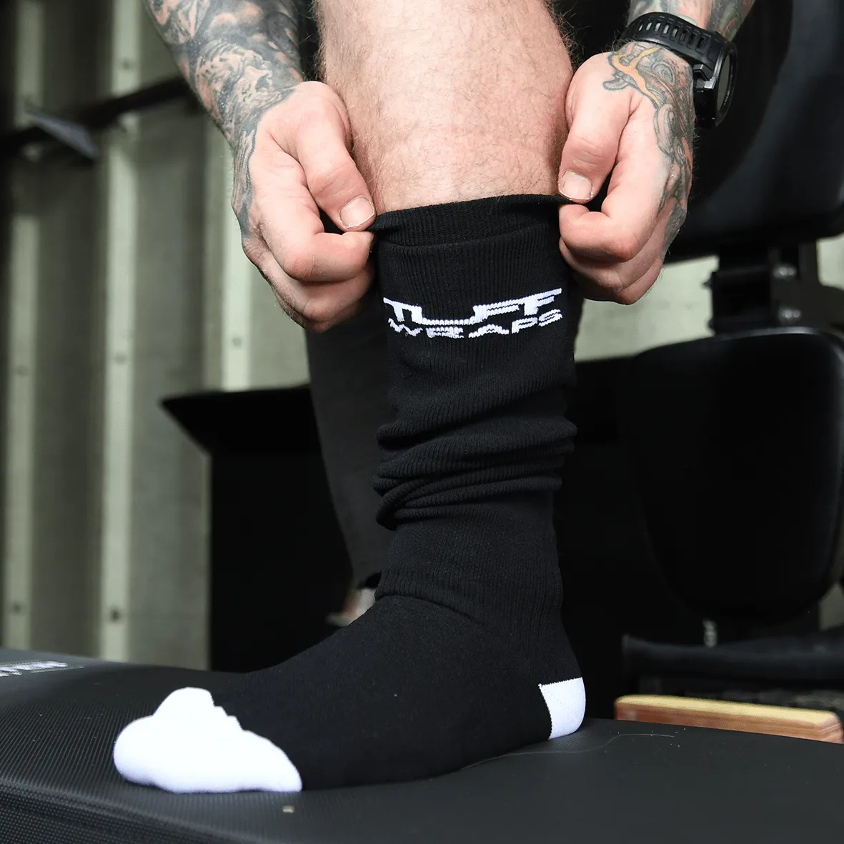 TUFF Deadlift Socks - Black