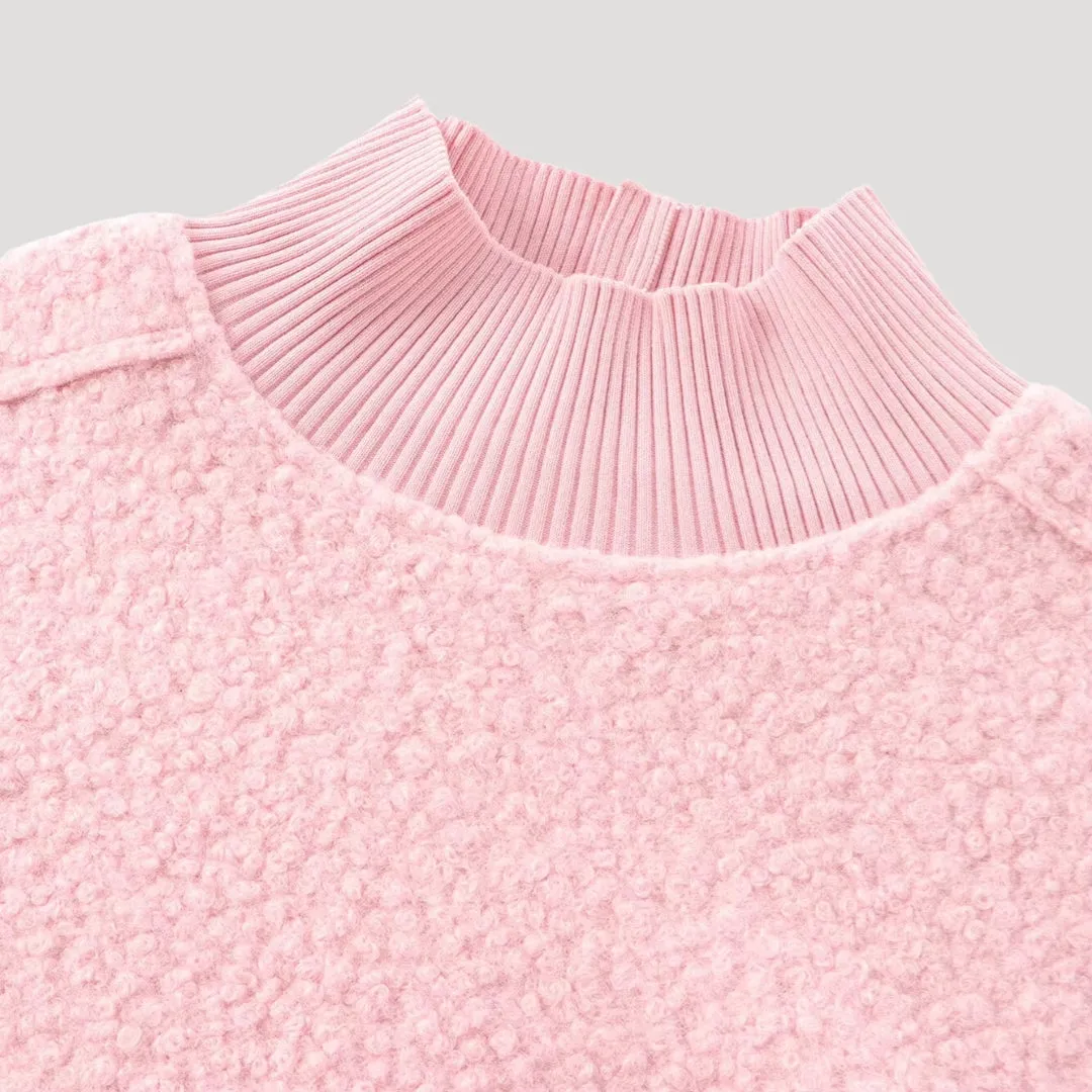 Turtleneck Sweater – Textured Knit – Soft Winter Staple