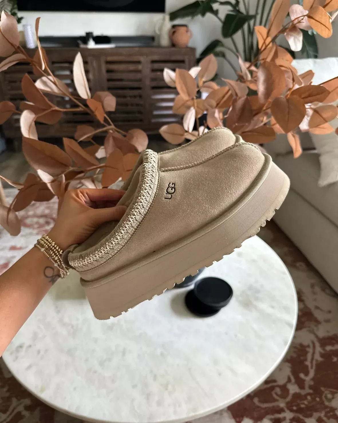 UGG Tazz Slipper Mustard Seed