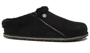 UNISEX BIRKENSTOCK ZERMATT PREMIUM FUR LINED CLOG | BLACK