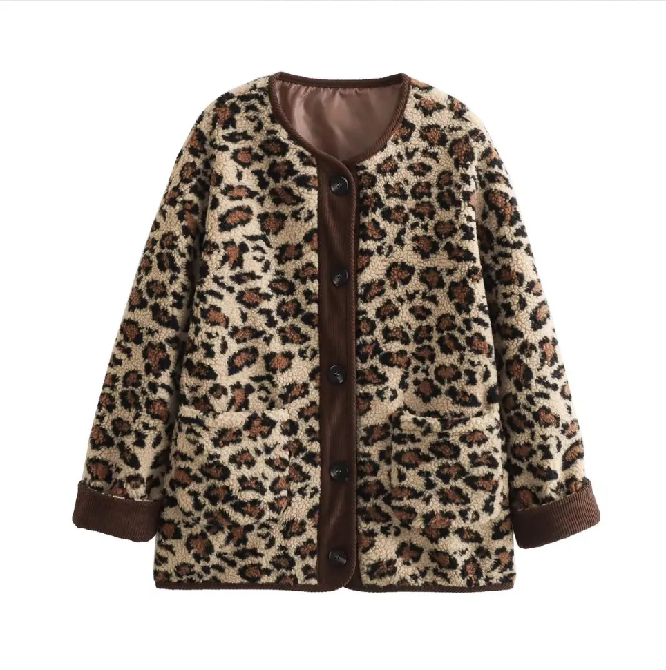Vanessa Leopard Jacket