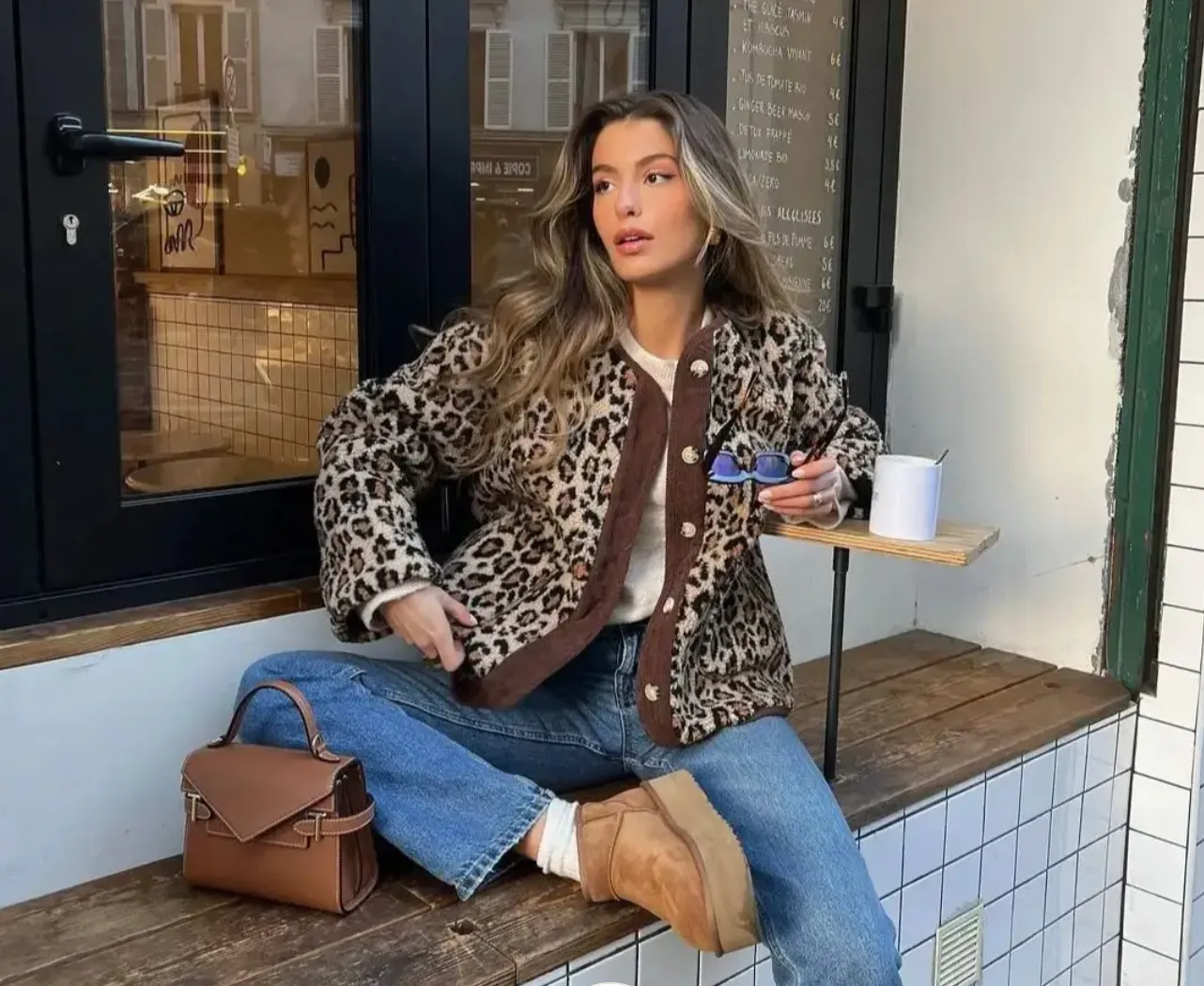 Vanessa Leopard Jacket