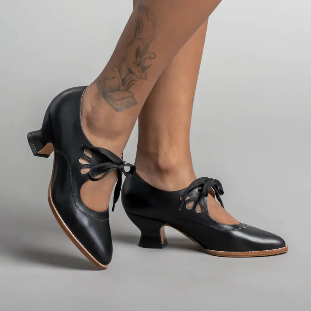 Vintage Mary Jane Heels | Black | Elegant and Comfortable