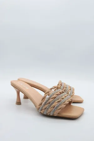 Viny - Women's Braided Chain Heels