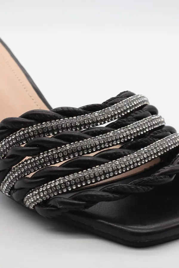 Viny - Women's Braided Chain Heels