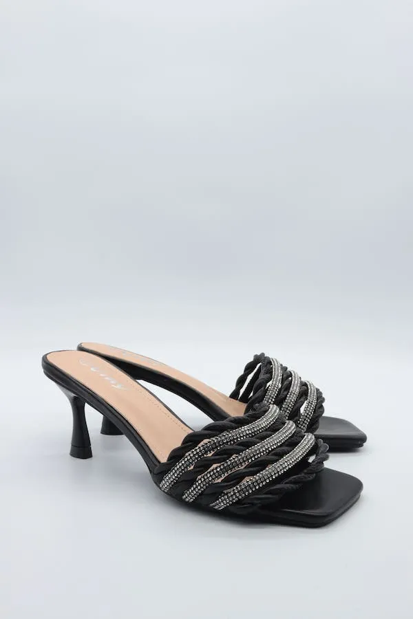 Viny - Women's Braided Chain Heels